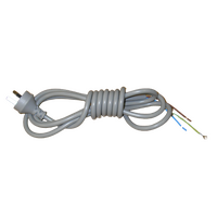 3m 3Core 10A/10A H/D Grey Lead