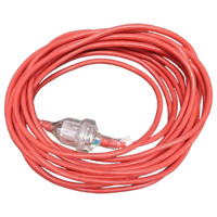 10m 15A/10A Red Extension Lead