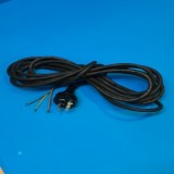 10 Amp Black Rubber Repair Lead - 3 Core